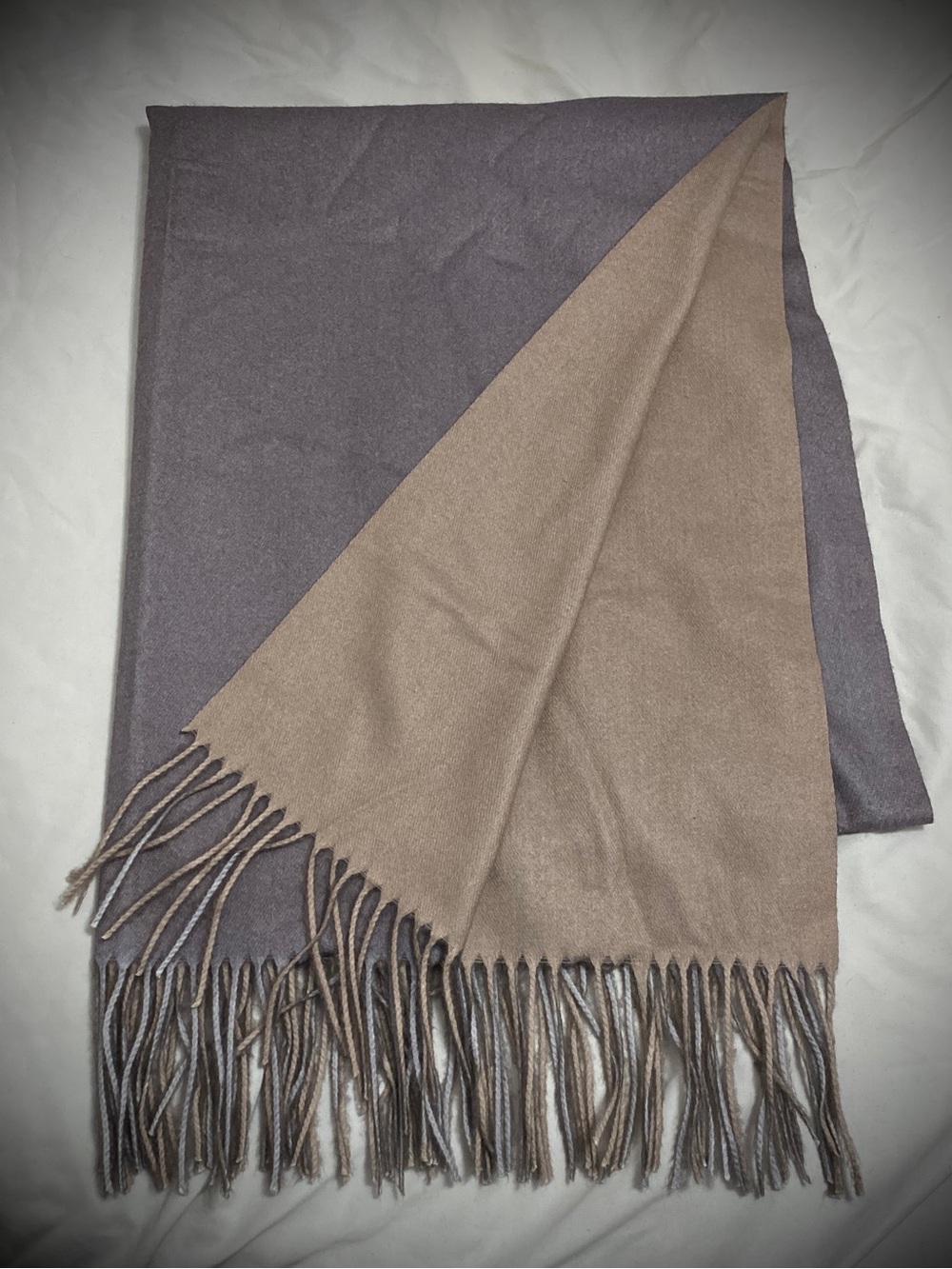 Two Tone Shawl/Scarf - New